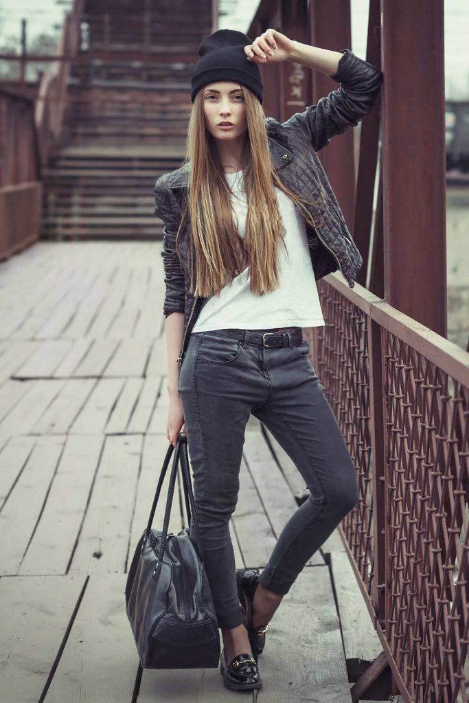 Distressed Denim and Leather: Essential Elements of Grunge S...