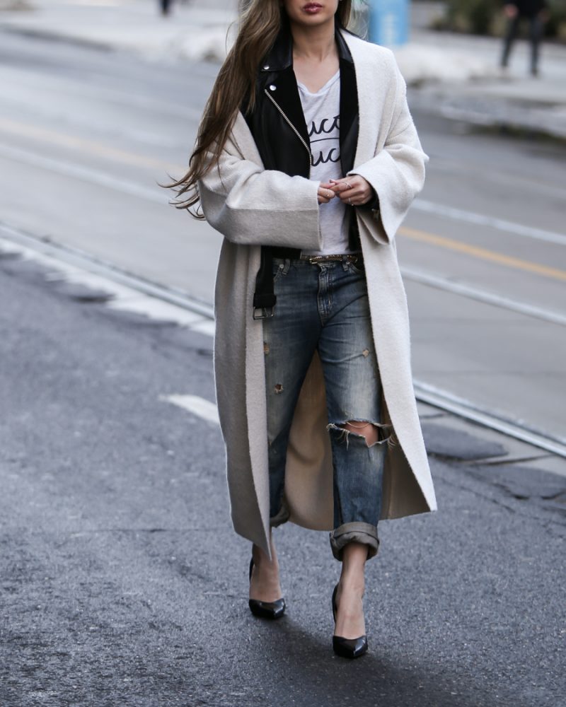 Monochrome Magic: Styling Minimalist Street Style with Black...